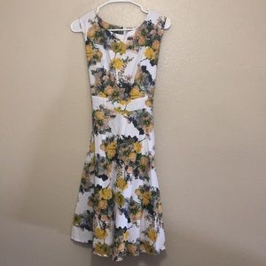 Pinup Style Floral Dress